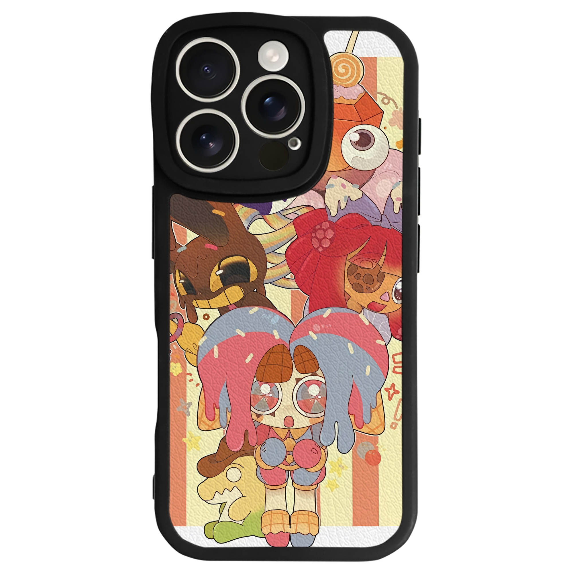 （画像用） アンパンマン Anpanman 【iPhone 16シリーズ対応】シリコンスマホケース（レザー調） 材質：シリコン